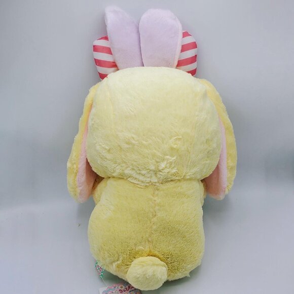 Pote Usa Loppy Bunny Jumbo Plush (Yellow) - Picture 5 of 6